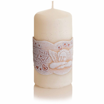 Świeca pieńk CHRIST ANGEL NEW 100/50 ecru Bartek 