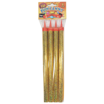 Świeczki urodzinowe FONTANNY: 23-25cm 4szt