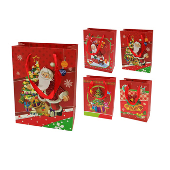 Torba papierowa BN C56254 mix 23,5x17,5x8cm