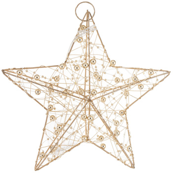 Gwiazda led 146987 mały złoty 20x20x5cm