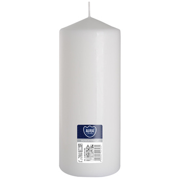 Świeca pieńkowa 200/80 biały 090 Bispol