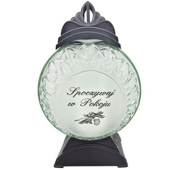 Znicz K-9334 SPOCZYWAJ W POKOJU czarny (4szt)