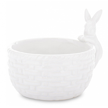 Osłonka z królikiem 176574 biały 11,5x15,5cm