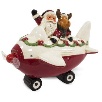 Figurka led grająca SAMOLOT 122378 ze śmigłem 21cm