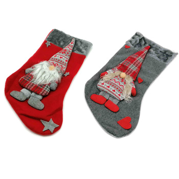 Skarpeta na prezent DUŻA C121067 mix 44x25cm