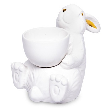 Podstawka na jajka 176316 KRÓLIK złote uszy 10x8cm