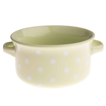 Miska KROPKI KK5068 ceramika duży zielony 560ml