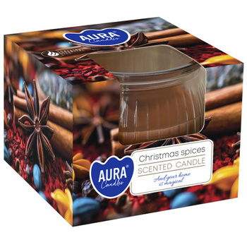 Świeca w szkle SN69-406 Bispol - Christmas spices