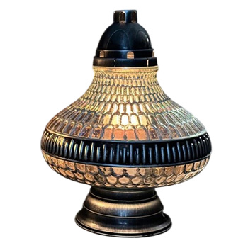 Znicz K-9686 UFO premium czarny/srebrny (2szt)