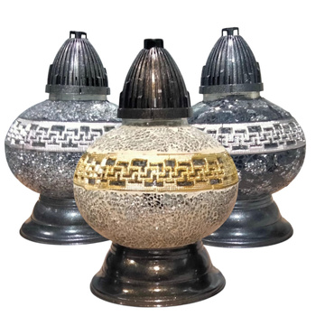 Znicz WITRAŻ 90753 kulka dekor mix (6szt)