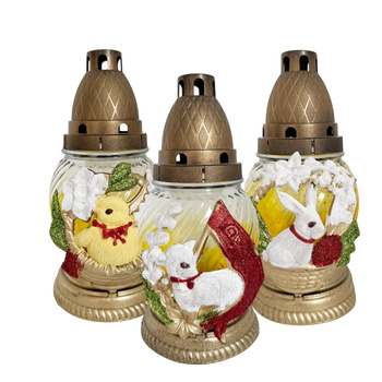 Znicz WN K-7873 BARANEK aplikacja mix (8szt)