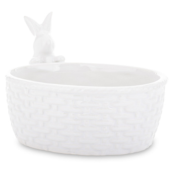 Osłonka z królikiem 176572 biały 11x15cm