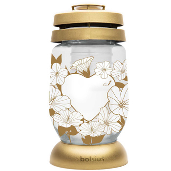 ZNICZ 3D S 18 Złote serce Bolsius (6szt)