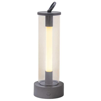 Latarnia szklana LED z kablem USB 27202 21x7,5cm