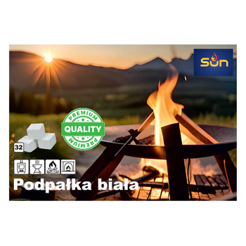 PODPAŁKA kostka biała Premium 32kst