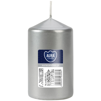 Świeca pieńkowa 100/60 m-srebrny 271 Bispol