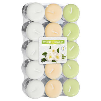 Podgrzewacz 30 szt p15-30-179 Bispol - White flowe