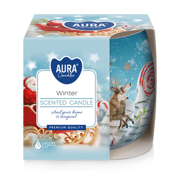 Świeca w szkle SN71s-01 Bispol - Winter