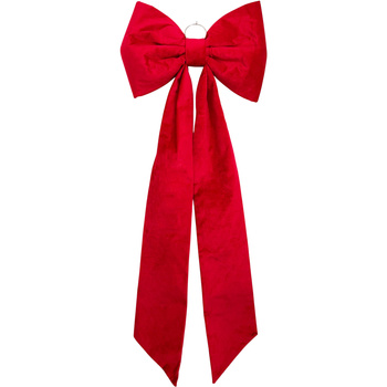 Kokarda welurowa 27344 czerwony 130x50cm