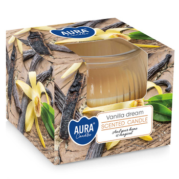 Świeca w szkle SN69-349 Bispol - Vanilla dream