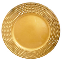 Podstawka świecznik FS2011/SP/G koło złoty 33cm