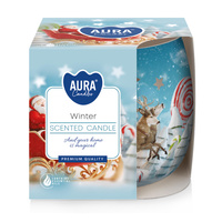 Świeca w szkle SN71s-01 Bispol - Winter