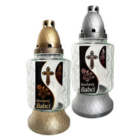 Znicz K-7774 Kochanej BABCI krzyż mix (8szt)