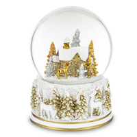 Pozytywka SZKLANA KULA 165328 14x10cm