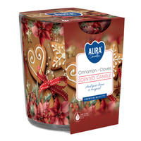 Świeca w szkle SN72s-61 Bispol - Cinnamon-Cloves