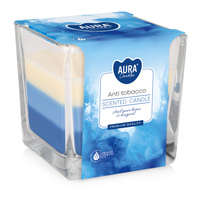 Świeca w szkle SNK80-69 Bispol - Anti tobacco