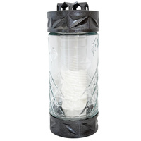 Znicz K-9549 TUBA srebrny (9szt)