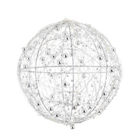 Figurka LED KULA 148117 srebrny 20cm