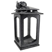 Znicz K-9600 KATEDRA żywica srebrny (4szt)