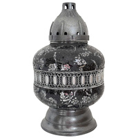 Znicz WITRAŻ urna 90326 czarny/srebrny (4szt)