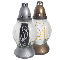 Znicz K-4957 CYRKONIA listki mix (6szt)