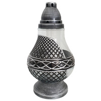 Znicz K-7682 LAMPION srebrny (6szt)