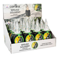 Wkład LED solarny 1/24/WZP MEMORIAŁ 12szt 16cm
