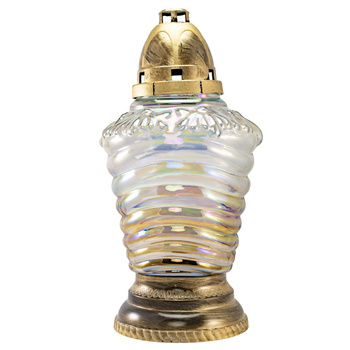 Znicz K-7996 KARBOWANY złoty (4szt)