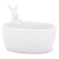 Osłonka z królikiem 176572 biały 11x15cm