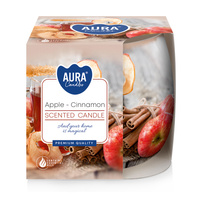 Świeca w szkle SN71s-20 Bispol - Apple cinnamon