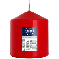 Świeca pieńkowa 90/80 czerwony 030 Bispol