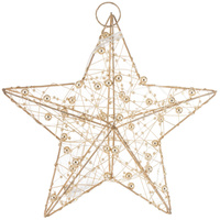 Gwiazda led 146987 mały złoty 20x20x5cm