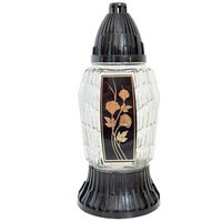 Znicz K-9501 NAKLEJKA róża złoty (8szt)