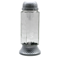 Znicz SOLAR K-8511 srebrny (6szt)