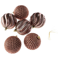 Zawieszka BOMBKA SY10 różowy 6szt 8cm