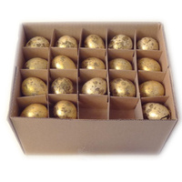 Jajka do dekoracji 208-100J złoty 3cm 60szt