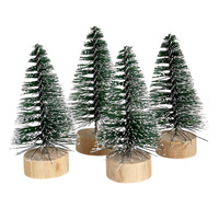 Drzewko sztuczne 27386 zielony 4szt 10cm