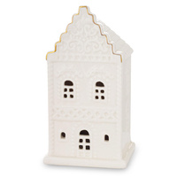 Figurka LED DOMEK 168749 biały 12x6,5cm