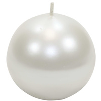 Świeca kula 60mm L6 035 m.perlowy
