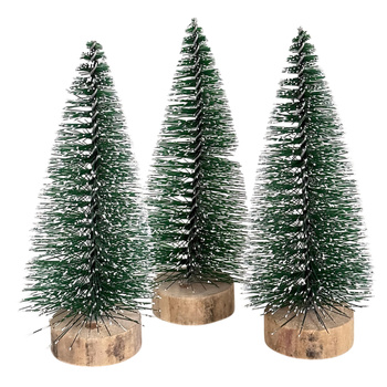 Drzewko sztuczne 27388 zielony 3szt 20cm